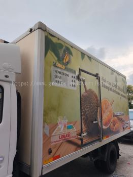 Iklan Bergerak Panel Sisi | Pembuat Pelekat Lori Durian di Seremban, Kajang & Bangi