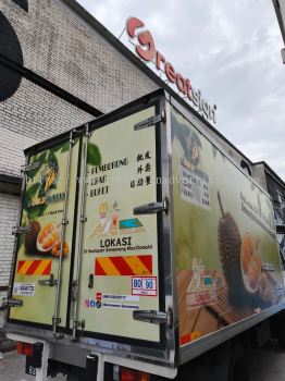 Penjenamaan Armada Retail | Balutan Pelekat Lori Makanan di Seremban, Puchong & Shah Alam