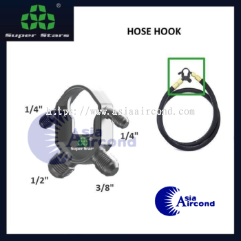 SUPER STARS HOSE HOOK MANIFOLD CHARGING HOSE ORGANIZER HOLDER MULTI-SIZE 1/4" , 3/8" , 1/2" AIRCOND SERVICE TOOLS ACCESSORY [ORIGINAL]