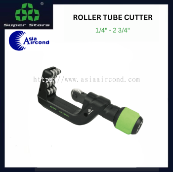 SUPER STARS ROLLER TUBE CUTTER 1/4" TO 2 3/4" ST-670 HEAVY DUTY LARGE COPPER PIPE CUTTER AIRCOND HVAC CHILLER TUBING CUTTER TOOL [ORIGINAL]