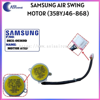 SAMSUNG AIR SWING MOTOR DB31-00369D LOUVER FLAP STEPPER MOTOR 35BYJ46-868 12V DC INDOOR STEP MOTOR [ORIGINAL PARTS]
