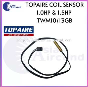 TOPAIRE COIL SENSOR SUITABLE FOR TWM10GB TWM 13GB 1.0HP & 1.5HP AIRCOND COPPER TUBE TEMPERATURE SENSOR THERMISTOR [READY STOCK]