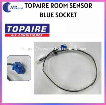 TOPAIRE AIRCOND ROOM SENSOR BLUE SOCKET INDOOR AMBIENT TEMPERATURE SENSOR AIR CONDITIONER THERMISTOR SPARE PART [READY STOCK]