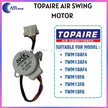 TOPAIRE AIR SWING MOTOR MP24GA 5 SUITABLE FOR TWM10AF4 | TWM13AF4 | TWM18AF4 | TWM10FA | TWM13FA | TWM18FA LOUVER STEPPER MOTOR 12V DC [READY STOCK]