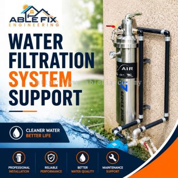 Water Filtration System Support