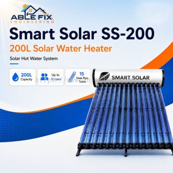 Smart Solar SS-200 Solar Water Heater Malaysia