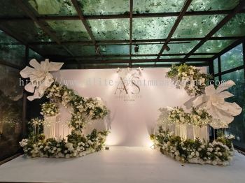 Silver Wedding Decoration Package RM1588-RM2588