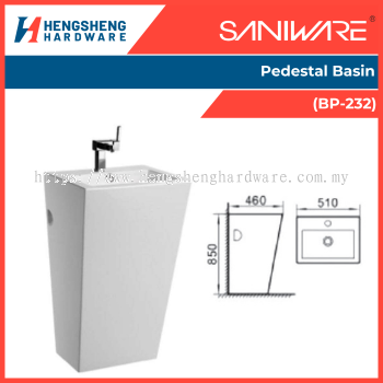 SANIWARE Pedestal Basin (BP-232) | Saniware Products In Selangor