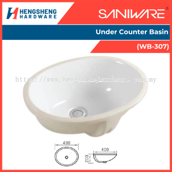 SANIWARE Under Counter Basin (WB-307) | Saniware Products In Selangor