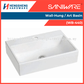 SANIWARE Wall-Hung Basin (WB-121) | Saniware Products In Selangor
