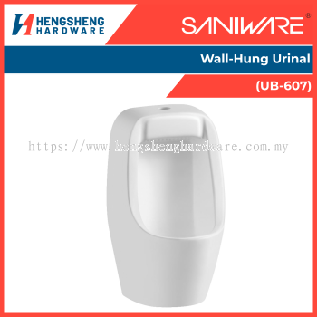 SANIWARE Wall-Hung Urinal (UB-607) _ Saniware Products in Selangor