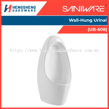 SANIWARE Wall-Hung Urinal (UB-608) _ Saniware Products in Selangor