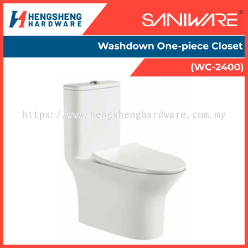 SANIWARE Washdown One-piece Closet (WC-2400) _ Saniware Products in Selangor