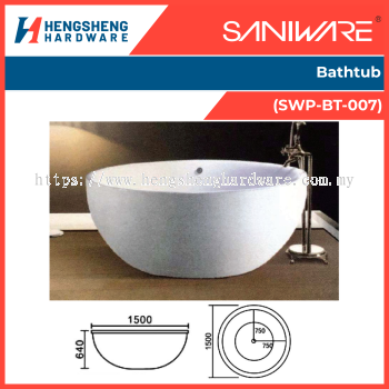 SANIWARE Bathtub (SWP-BT-007) _ Saniware Products in Selangor