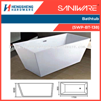 SANIWARE Bathtub (SWP-BT-138) _ Saniware Products in Selangor