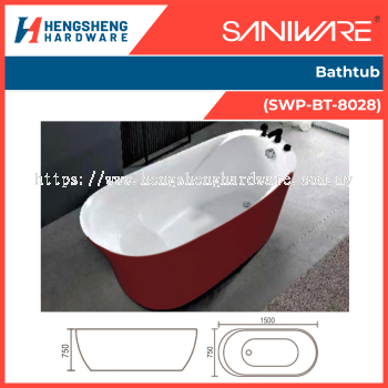 SANIWARE Bathtub (SWP-BT-8028) _ Saniware Products in Selangor