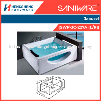SANIWARE Jacuzzi (SWP-JC-227A (L_R)) _ Saniware Products in Selangor