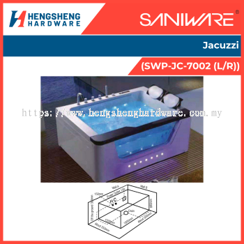 SANIWARE Jacuzzi (SWP-JC-7002 (L_R)) _ Saniware Products in Selangor
