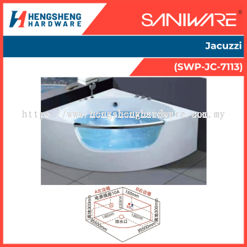 SANIWARE Jacuzzi (SWP-JC-7113) _ Saniware Products in Selangor