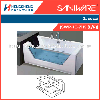 SANIWARE Jacuzzi (SWP-JC-7115 (L_R)) _ Saniware Products in Selangor