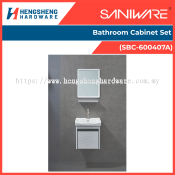 SANIWARE Bathroom Cabinet Set (SBC-600407A) | Saniware Products in Selangor