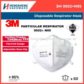 3M 9502+N95 Disposable Respirator Mask_3