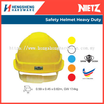 Nietz Picasaf Safety Helmet Heavy Duty | Safety Helmet Supplier Kuala Lumpur