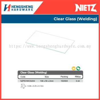 Nietz Picasaf Clear Glass (Welding)