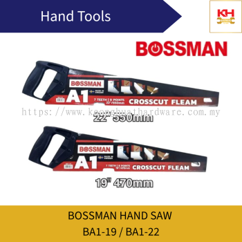 BOSSMAN Hand Saw BA1-19 / BA1-22