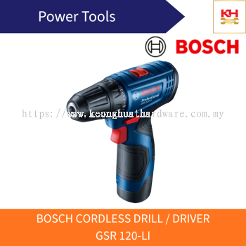 BOSCH Cordless Drill / Driver GSR 120-LI