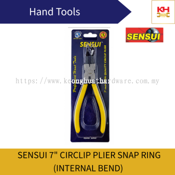 SENSUI 7" Circlip Plier Internal Bend