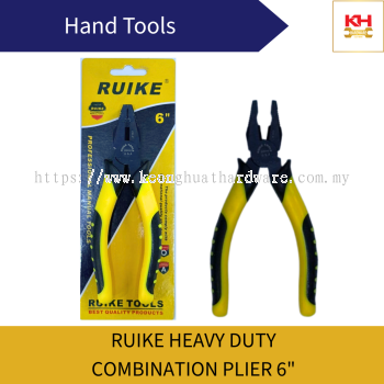 RUIKE Heavy Duty Combination Plier 6"