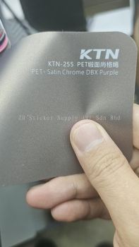 PET - Satin Chrome DBX Purple