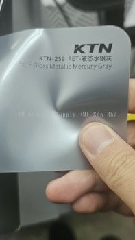 PET - Gloss Metallic Mercury Gray