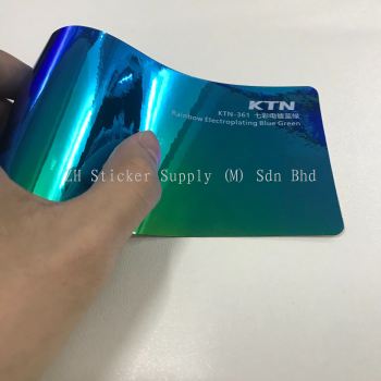 Rainbow Electroplating Blue Green
