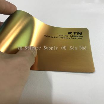 Rainbow Electroplated Green Sub