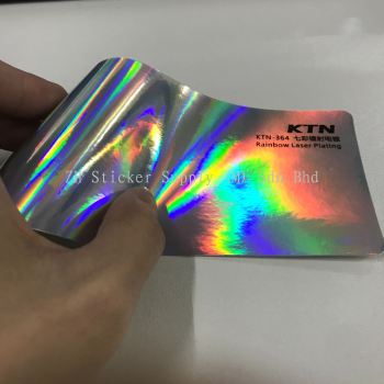 Rainbow Laser Plating