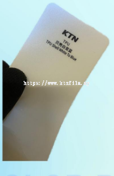 TPU Shell White To Blue