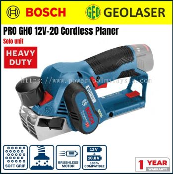 BOSCH PRO GHO 12V-20 Cordless Planer