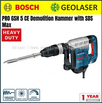 Bosch PRO GSH 5 CE Demolition Hammer with SDS max