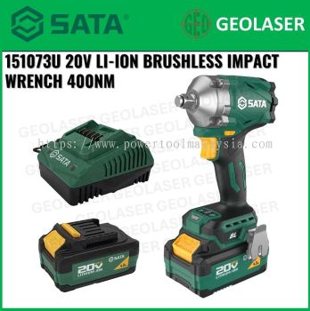 SATA 151073U 20V LI-ION BRUSHLESS IMPACT WRENCH 400NM