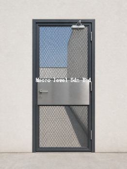 Swing Steel Door (Security Mesh)