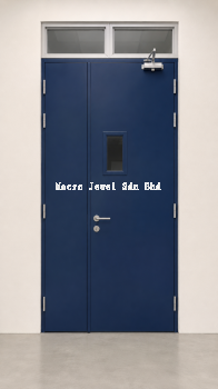 Swing Steel Door (Unequal Double Leaf)
