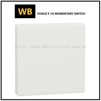Schneider Vivace E 1 Gang Momentary Switch [KBN31PR_WE_G11]