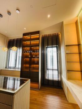 Single Panel Curtain for Dressing Room Landing Window at Hana Residences Tropicana Aman