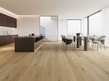 12mm Premium LSPC / WPC Flooring DM12005   Long Plank Wood Design Flooring