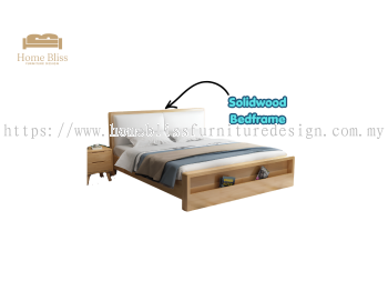 Solid Wood Bedframe BD820