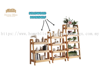 Solid Wood Bookshelf BS513 / BS514 / BS515