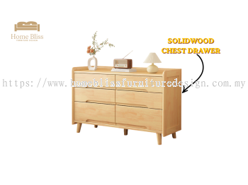 Solid Wood Chest Drawer CS316