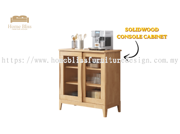 Solid Wood Console Cabinet CS302